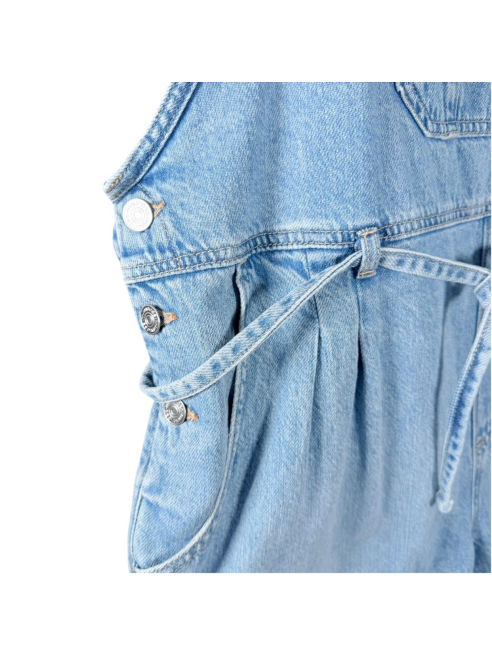 M Jeans Maurices Denim Shorts Jumpsuit Shortall Overalls 100% Cotton Size XXL - Picture 9 of 11